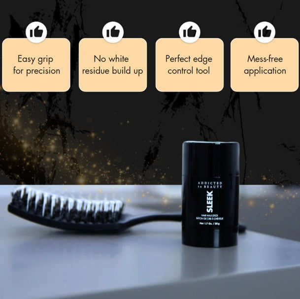 Sleek Hair Wax Strong Hold Stick, 1.7oz