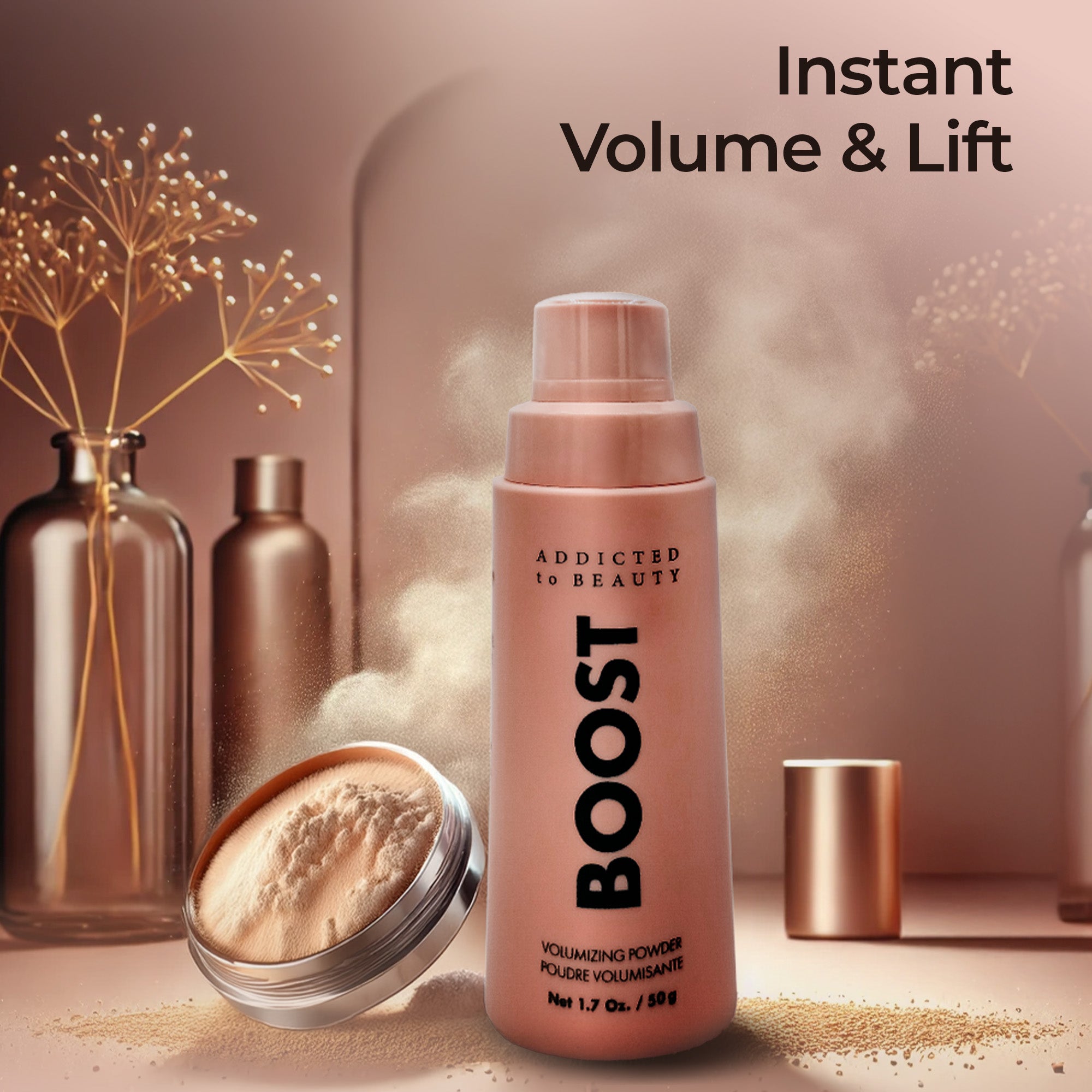 Addicted To Beauty Volumizing Powder Boost 50g – 3-in-1 Dry Shampoo