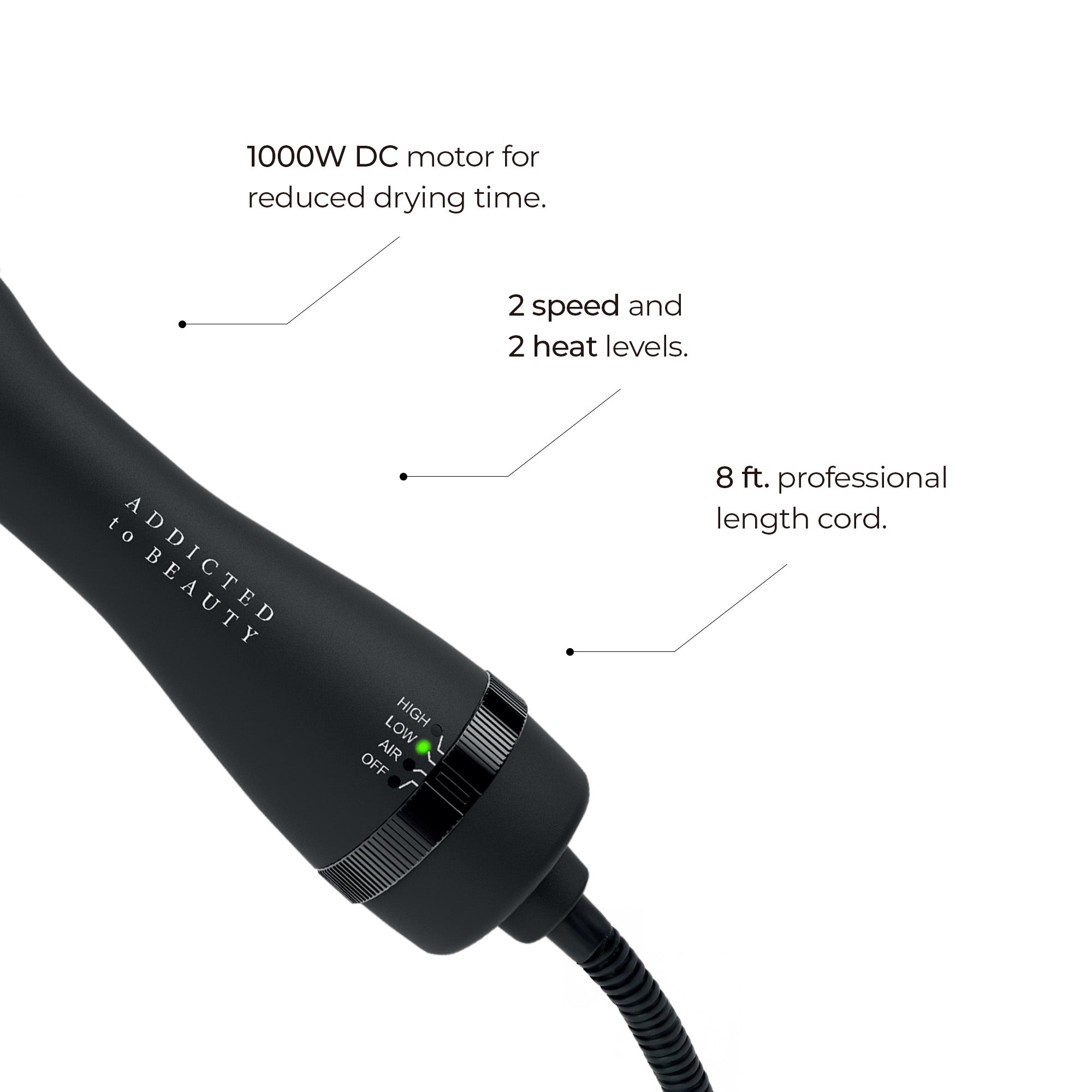 Blow Out Boss Professional 2-in-1 Blow Dryer & Styler