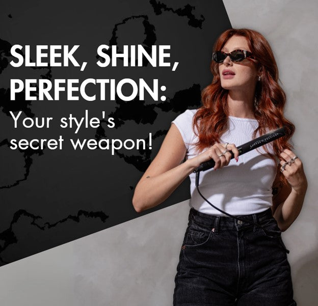 Nano-Titanium Hair Straightener & Curler