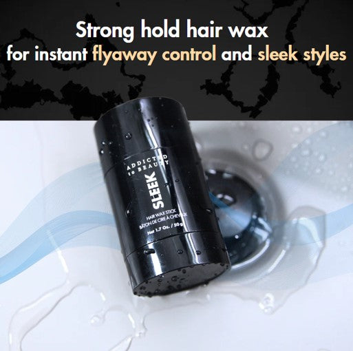 Sleek Hair Wax Strong Hold Stick, 1.7oz