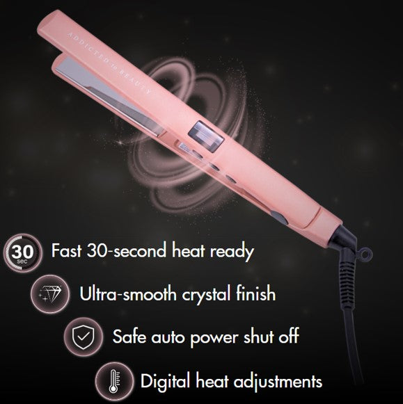 Nano-Titanium Hair Straightener & Curler