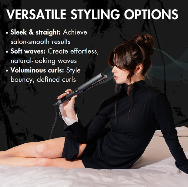 Nano-Titanium Hair Straightener & Curler